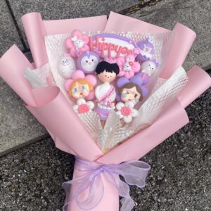 Bó Bông Đất Sét Sinh Nhật