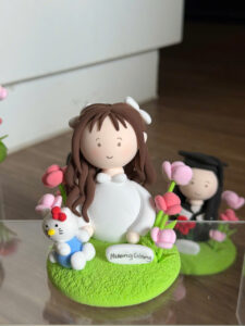 Tượng chibi hoa đơn