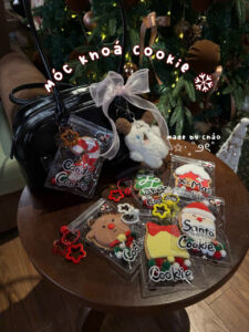 móc khóa giáng sinh