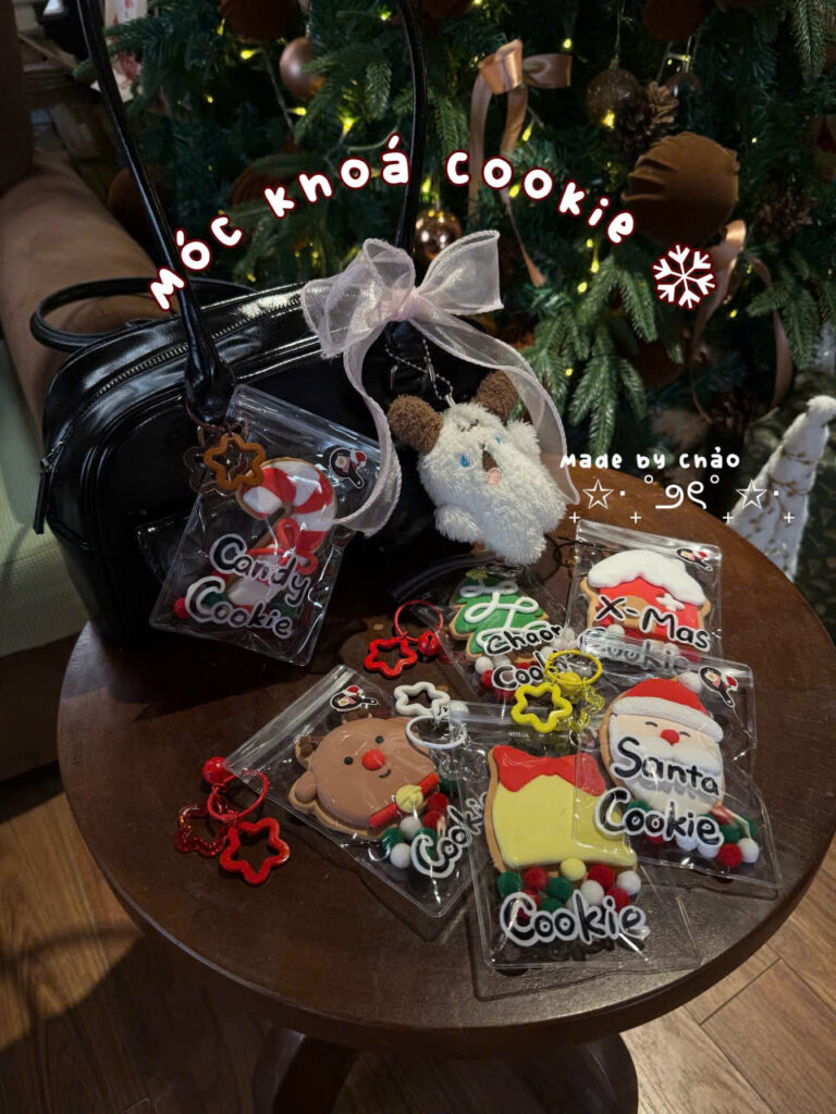 móc khóa giáng sinh